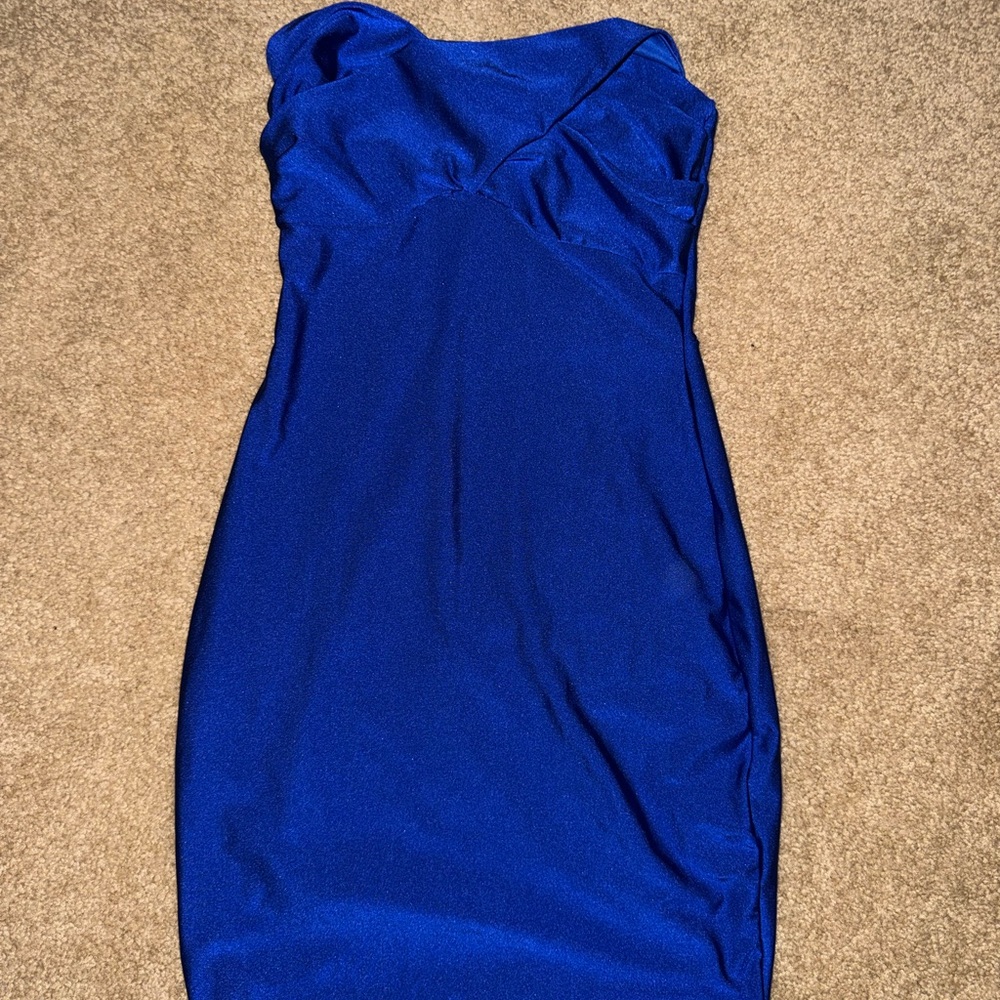 Windsor Royal Blue Strapless Dress